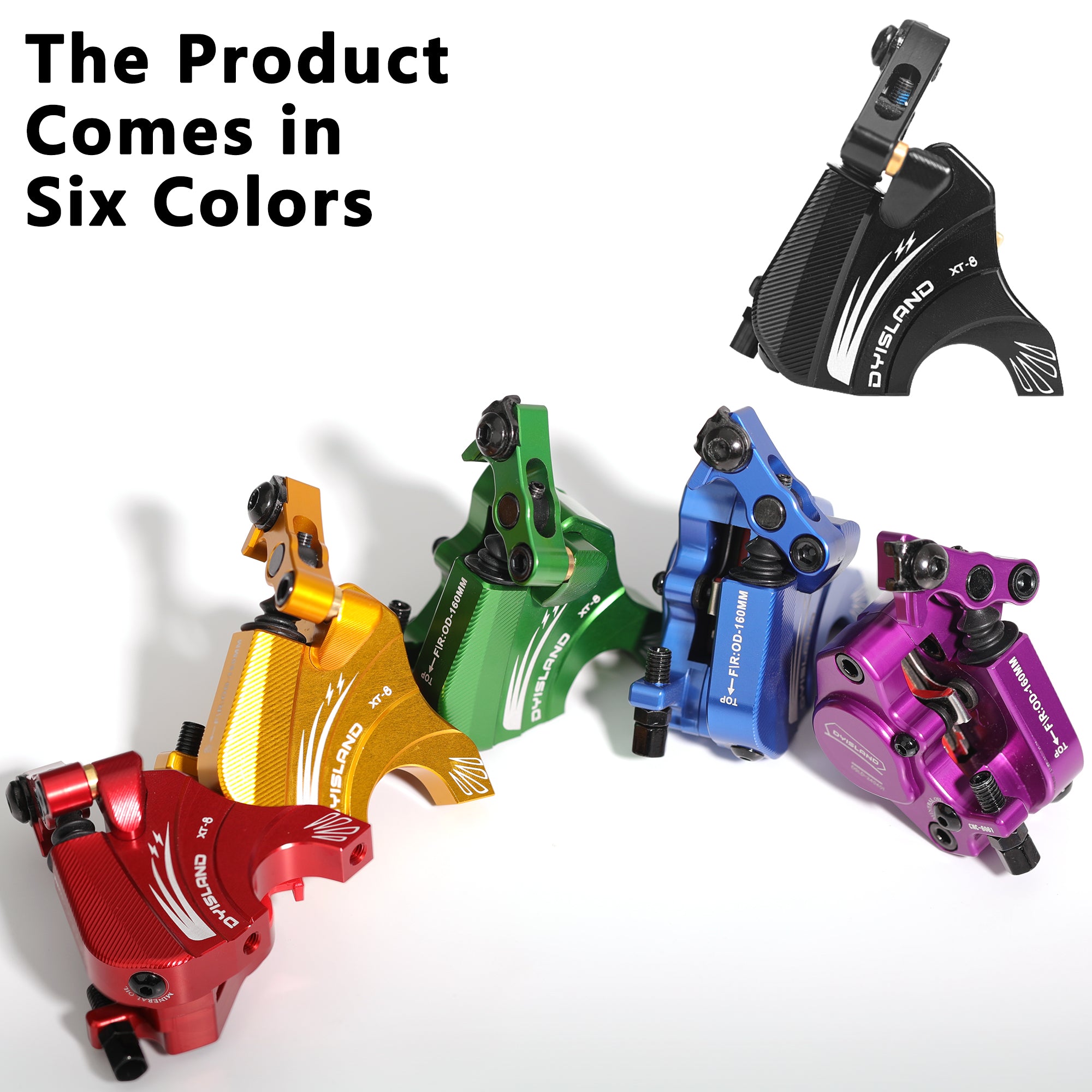 DYISLAND XT-8 Cable Actuated Road Bicycle Hydraulic Disc Brakes