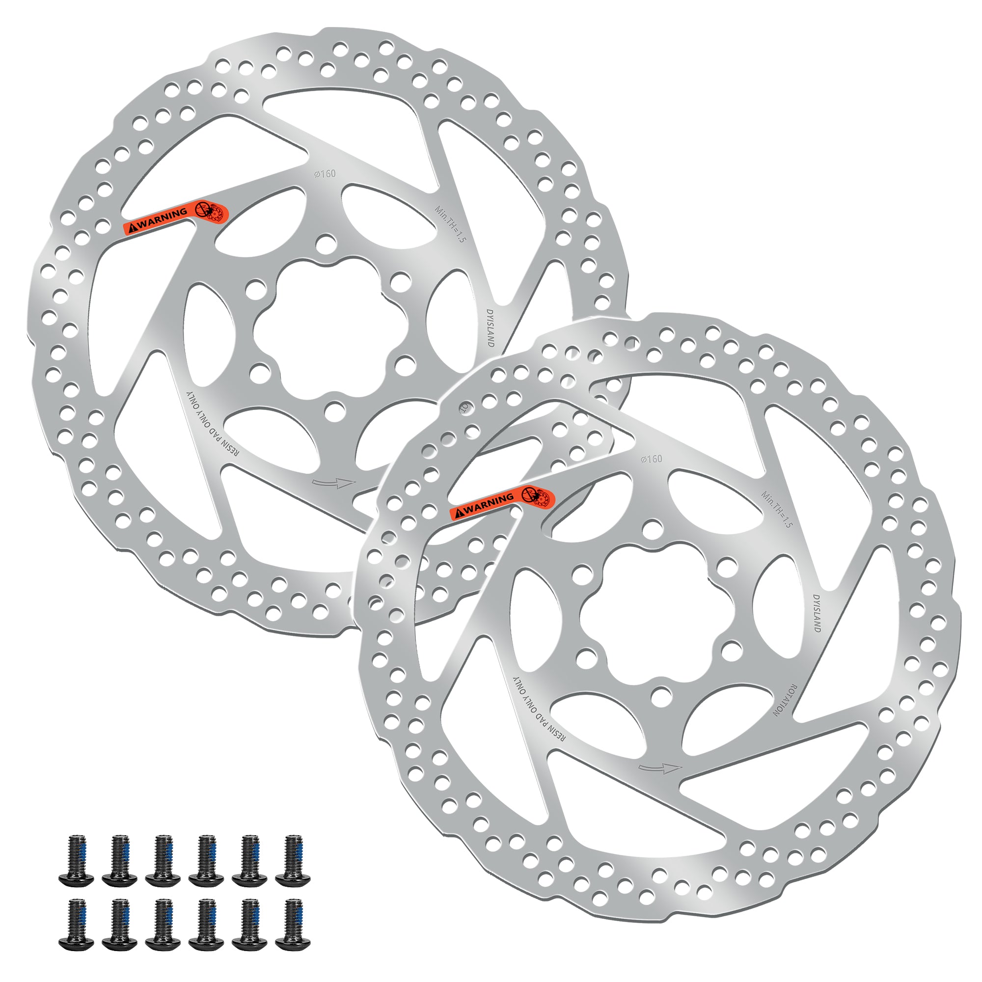 DYISLAND Upgraded Brake Rotor – Orange Tag Edition