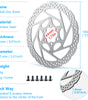 Bicycle Stainless Steel Disc Brake Disc 1.8 Thickness