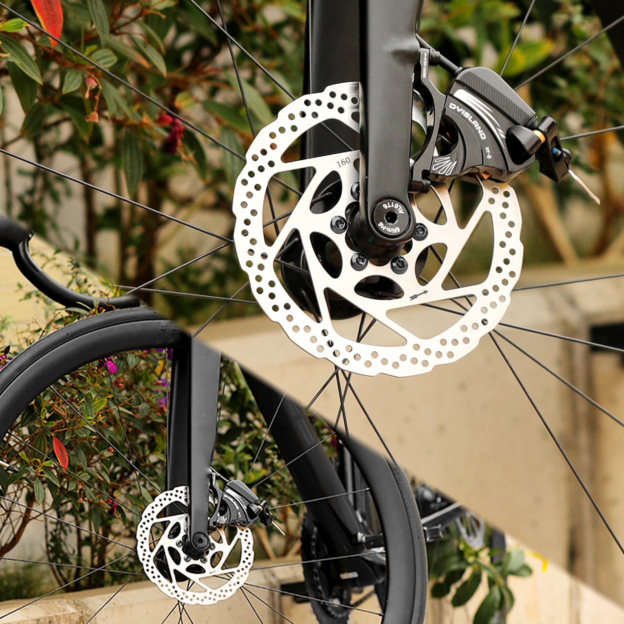 Fahrrad-Bremsscheibe aus Edelstahl, Dicke 1,8 – dyisland