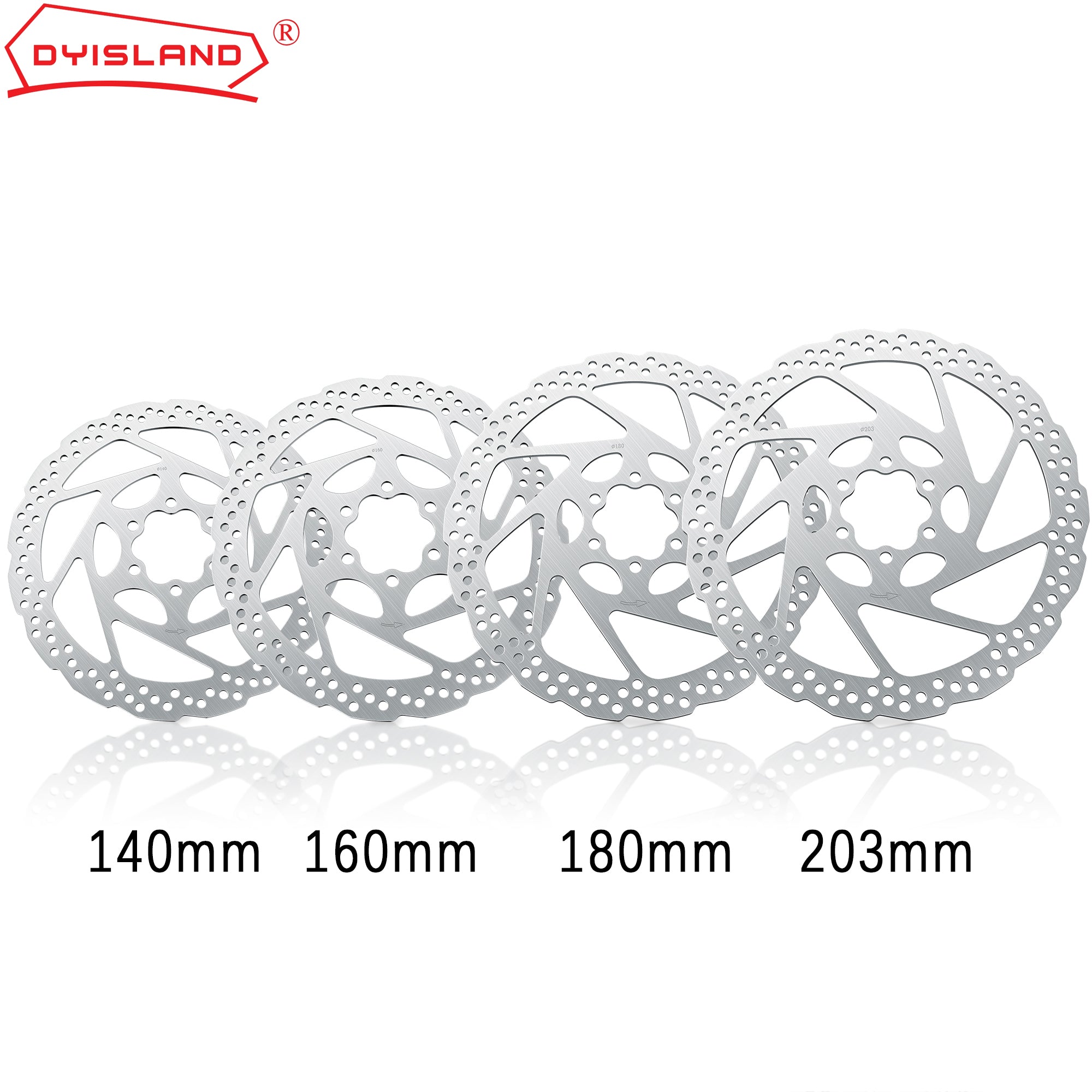 Bicycle Stainless Steel Disc Brake Disc 1.8 Thickness