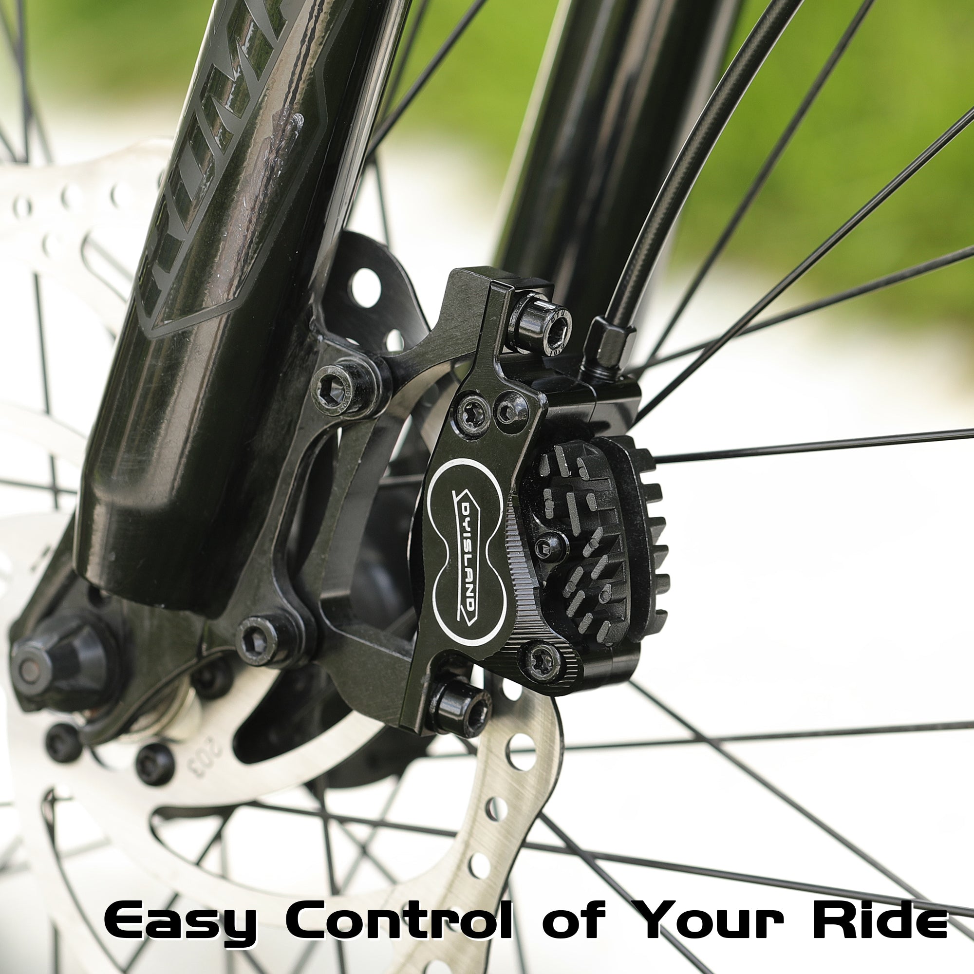 DYISLAND SD-230X 4-Piston MTB Hydraulic Disc Brake Set
