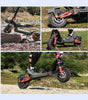 TWOFISH V4 MAX Electric Scooter – 800W Motor, 57km/h Top Speed, 60km Range, NFC Unlock, Dual Disc Brakes & Dual Suspension（EU）