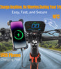 TWOFISH V4 MAX Electric Scooter – 800W Motor, 57km/h Top Speed, 60km Range, NFC Unlock, Dual Disc Brakes & Dual Suspension（EU）