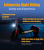 TWOFISH V4 MAX Electric Scooter – 800W Motor, 57km/h Top Speed, 60km Range, NFC Unlock, Dual Disc Brakes & Dual Suspension（EU）