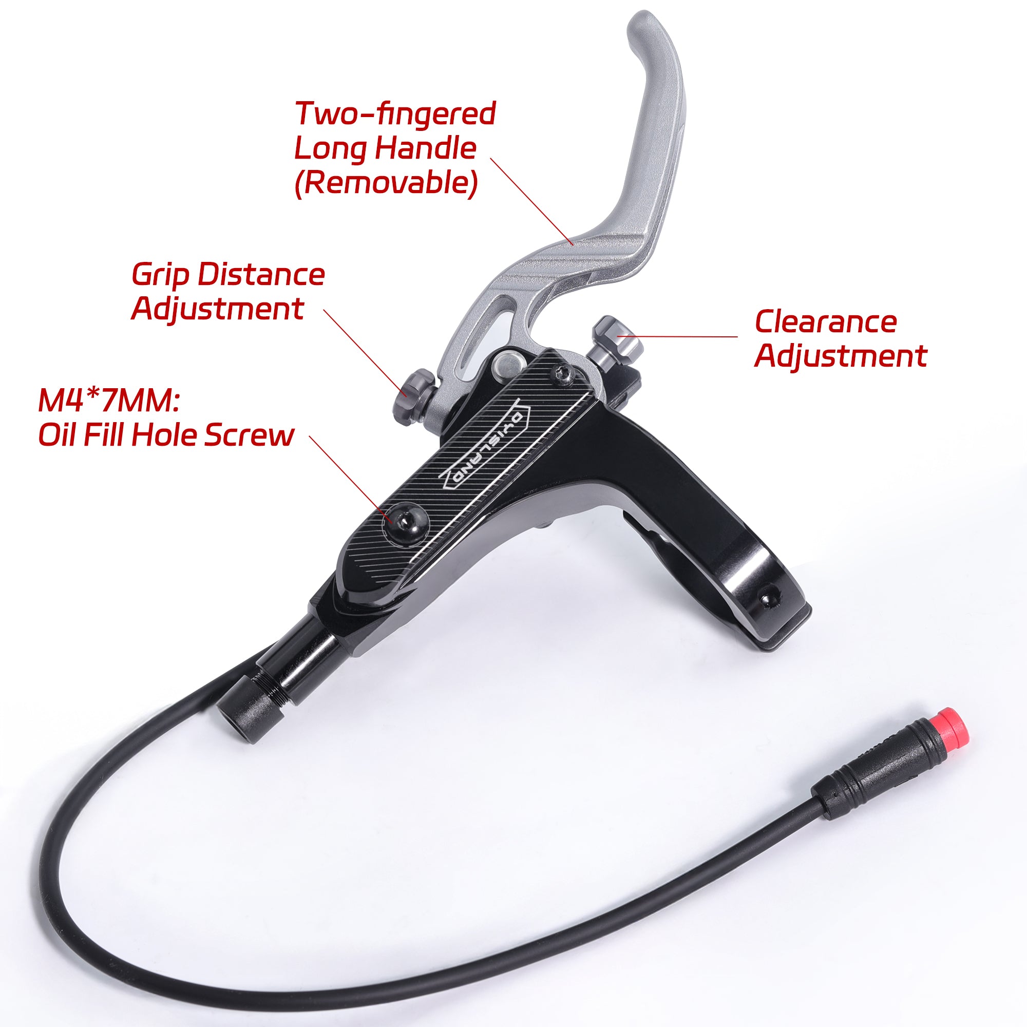 DYISLAND LD-240 Dual-Piston E-Scooters Hydraulic Disc Brake Kit