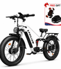 PHILIAM F3 PRO Dual Motor E-Bike, 3000W Peak Power, 52V 23Ah Battery, 37 MPH Top Speed, 100-Mile Range, Full Suspension Fat Tire (EU)