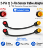DYISLAND 2-Pin/3-Pin Waterproof Sensor Cable