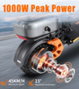 TWOFISH V5 MAX Electric Scooter with Seat – 800W Motor, 45km/h Top Speed, 45km Range, Dual Suspension & Disc Brakes（EU）