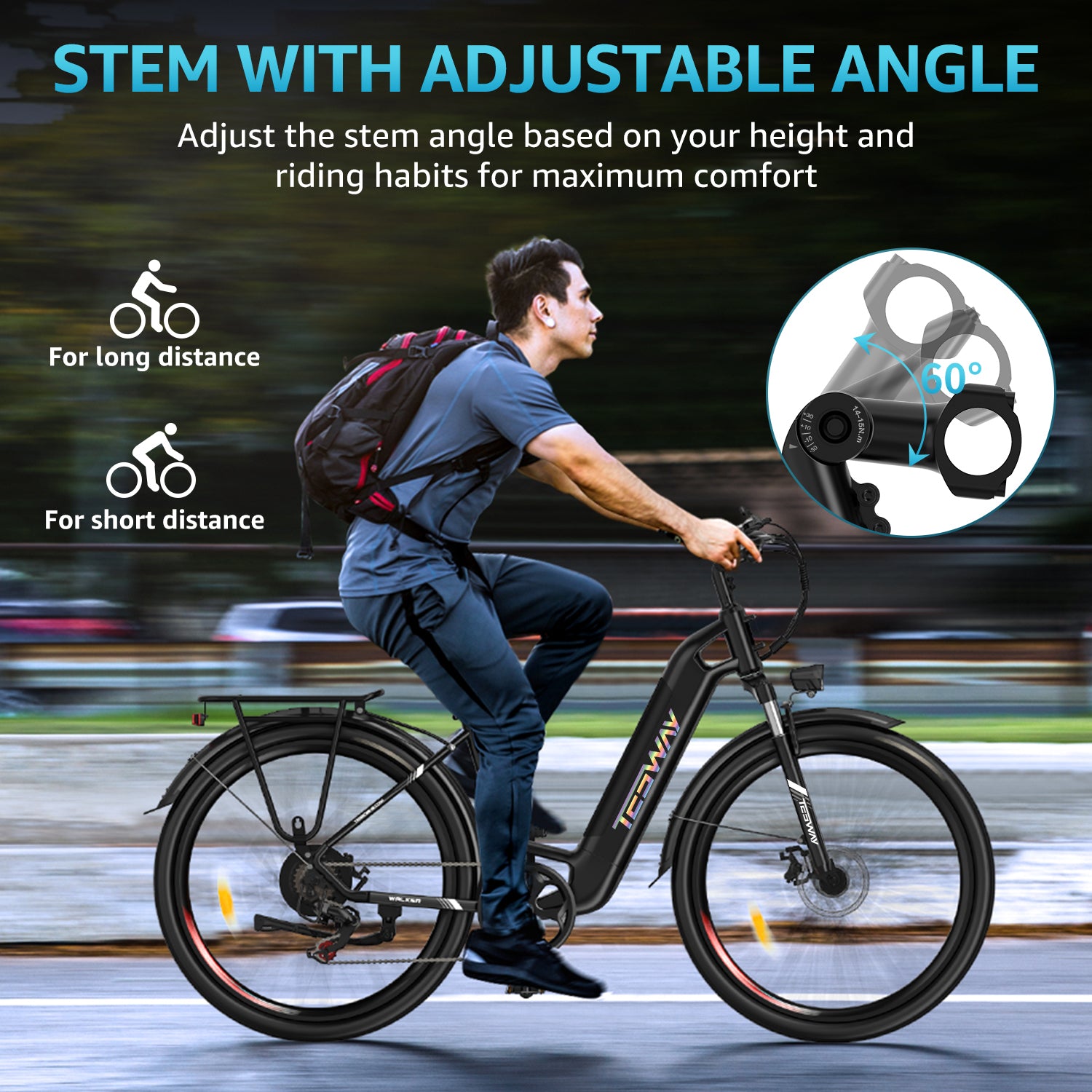 TESWAY WALKER Electric Bike (CA)