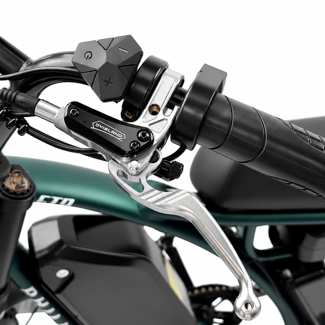 DYISLAND ATE4 All-New Upgraded CNC Four-Piston Hydraulic Disc Brake Kit for E-Bikes  - 【 2026 NEW 】