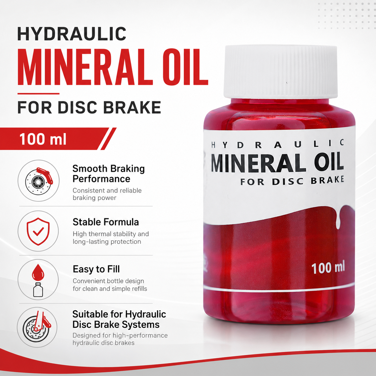 DYISLAND MO-1 Mineral Brake Fluid (100ML)