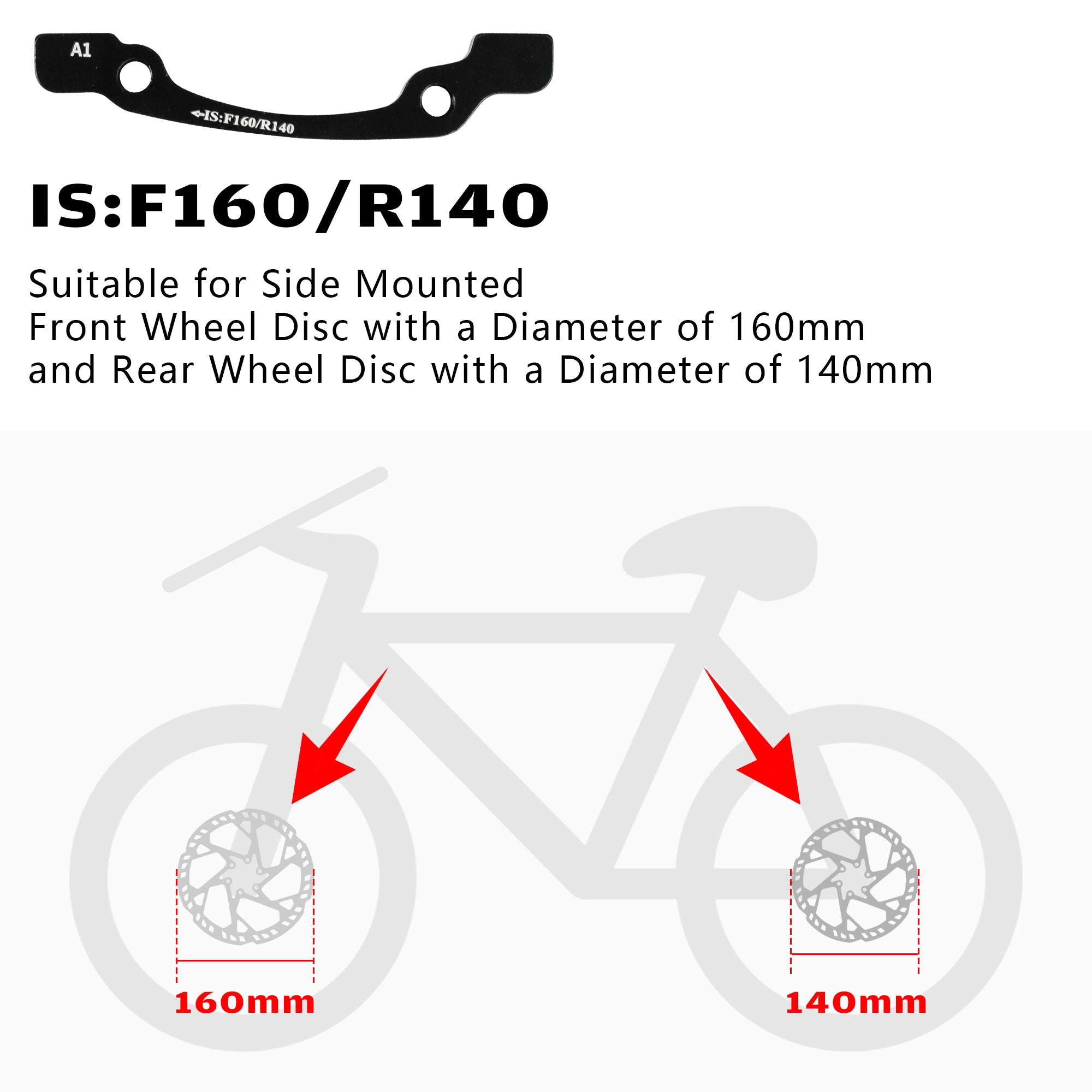 DYISLAND A Series / 74mm Standard Universal Brake Mount