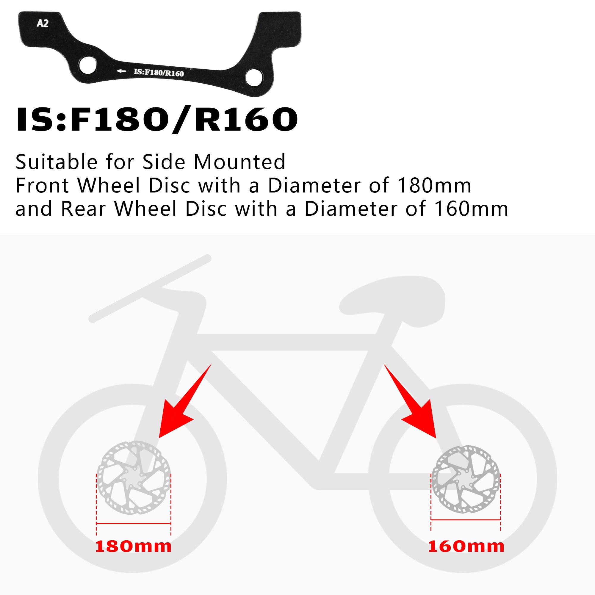 DYISLAND A Series / 74mm Standard Universal Brake Mount