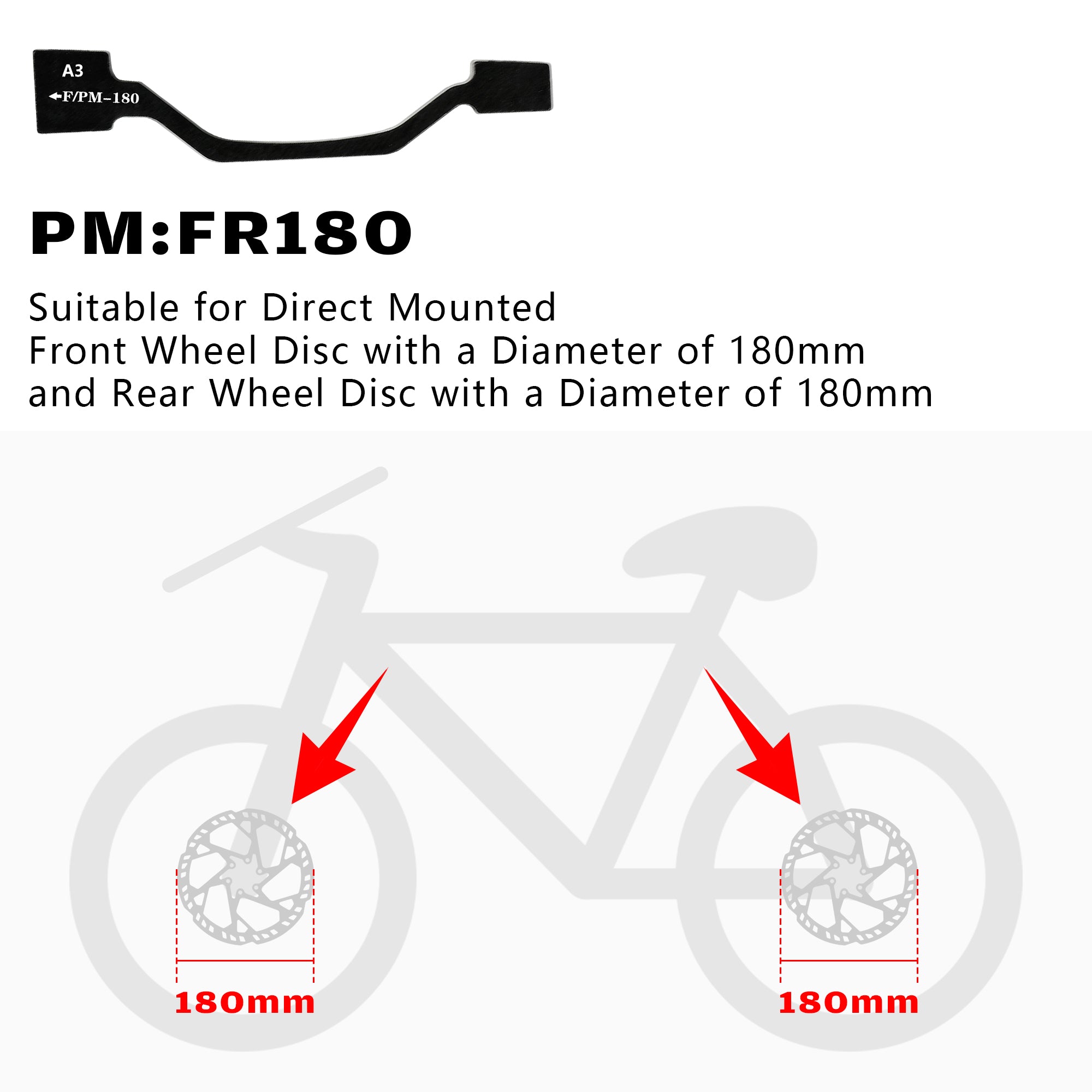 DYISLAND A Series / 74mm Standard Universal Brake Mount