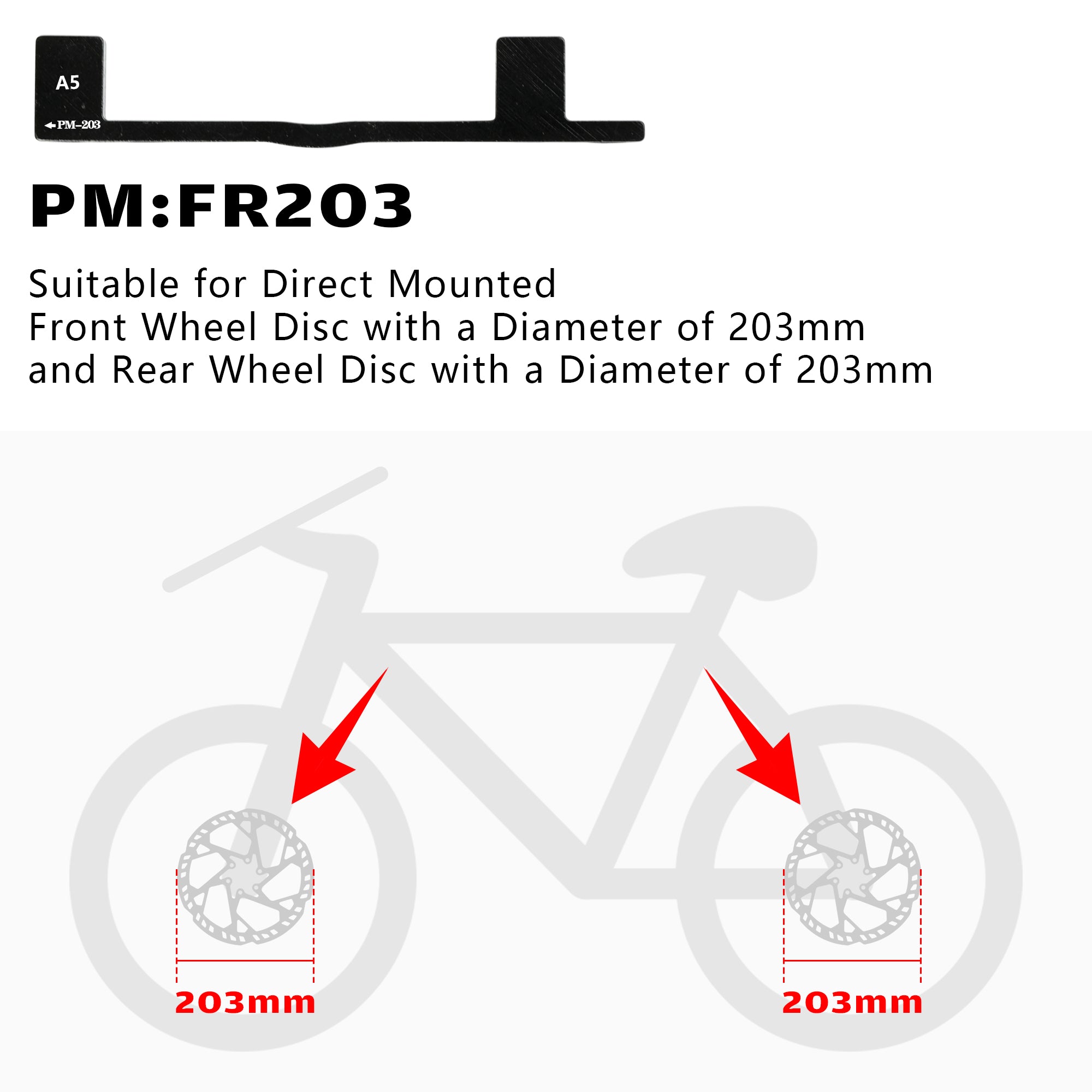 DYISLAND A Series / 74mm Standard Universal Brake Mount