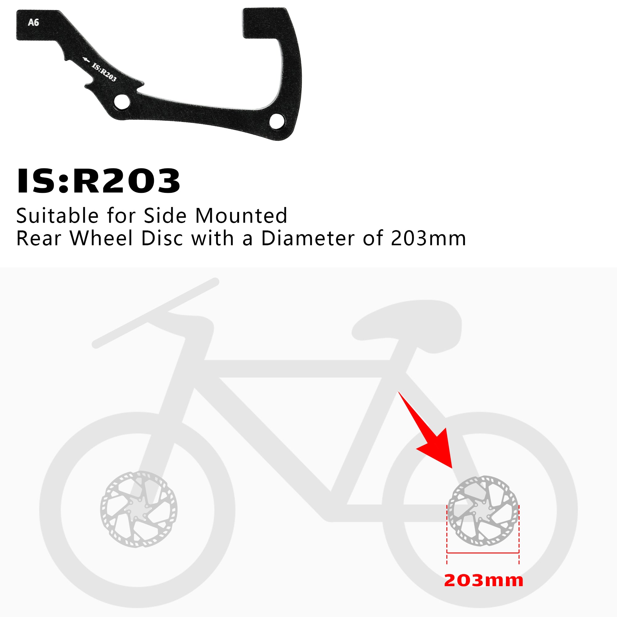 DYISLAND A Series / 74mm Standard Universal Brake Mount