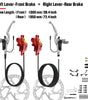 DYISLAND ATE4 All-New Upgraded CNC Four-Piston Hydraulic Disc Brake Kit for E-Bikes  - 【 2026 NEW 】
