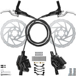 DYISLAND SD-230X Upgraded CNC-Machined 4-Piston Hydraulic Disc Brake Kit for Mountain Bikes