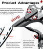 DYISLAND LD-200PLUS 2-Pistons Hydraulic Disc Brake Set  for E-Bike