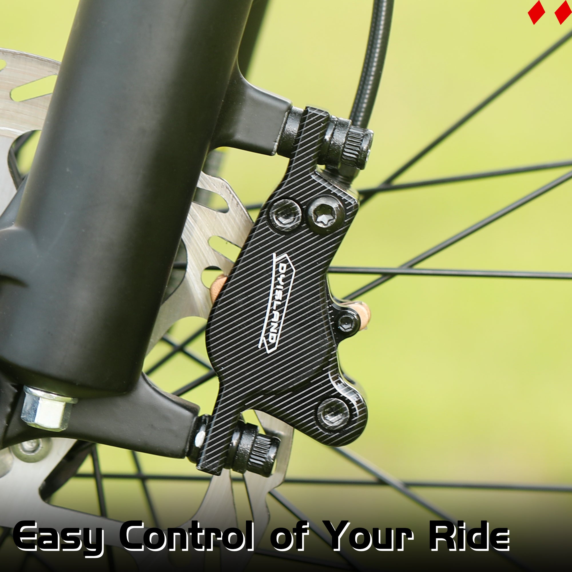 DYISLAND LD-200 2-Pistons Hydraulic Disc Brake Set  for E-Bike