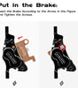 DYISLAND MT600 Brake Pads – Compatible with LD-200PLUS & LD4X-300 Brake Calipers