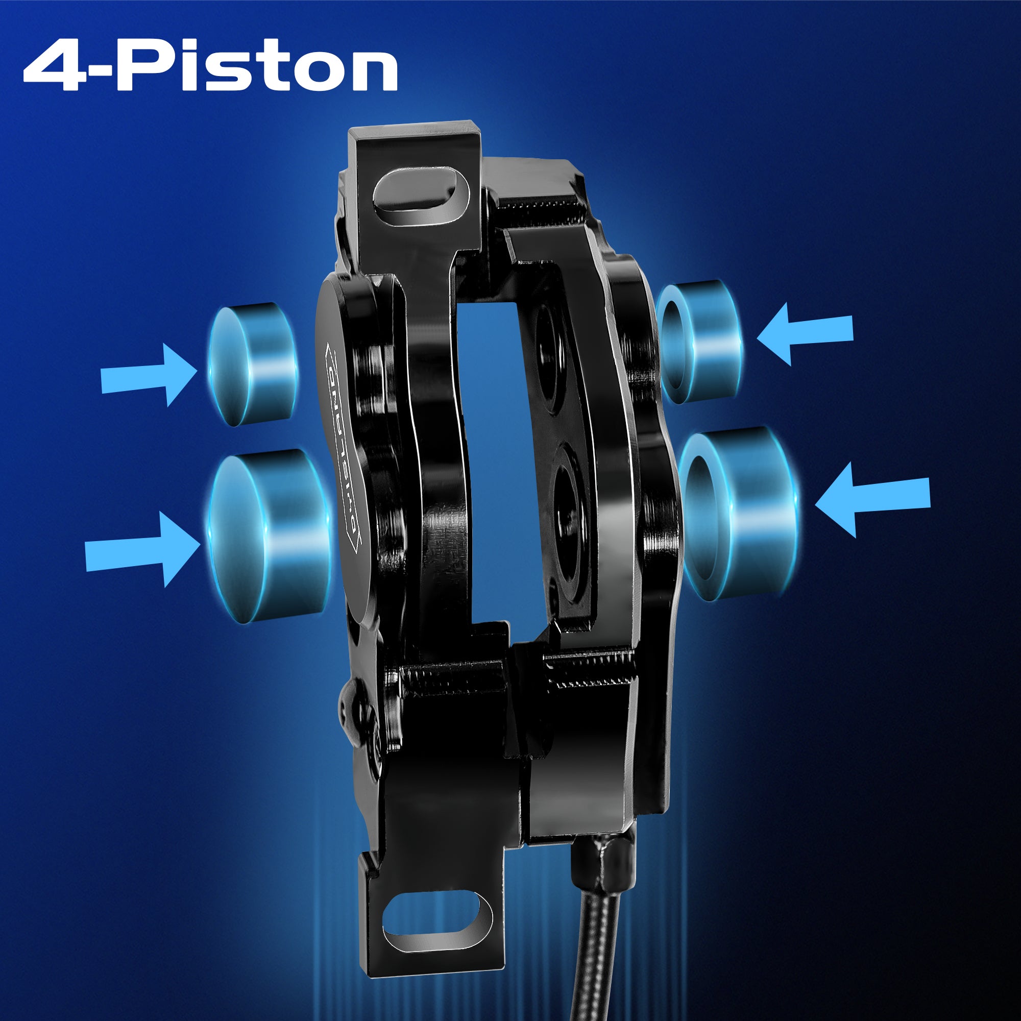 DYISLAND LD4X-300 4-Piston Hydraulic Disc Brake Caliper