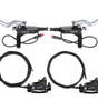 DYISLAND LD-240 Dual-Piston E-Scooters Hydraulic Disc Brake Kit for KUKirin G2 Master / G2 Max Electric Scooters