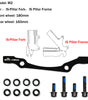 DYISLAND compatible LD-200PLUS & LD4X-300 M series brake brackets