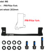 DYISLAND compatible LD-200PLUS & LD4X-300 M series brake brackets