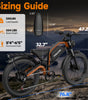 Philiam FX1 52V 32/23AH Battery, 5000W/3000W Peak Dual Motor 26”Fat Tire Full Suspension E-Bike (US)