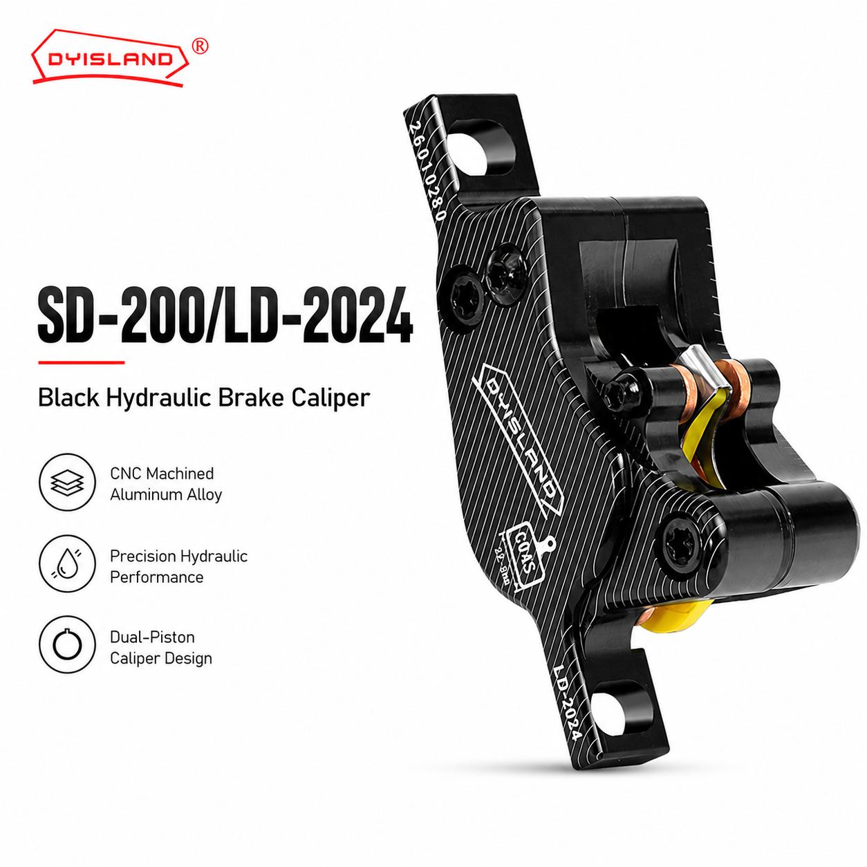 DYISLAND SD-200 / LD2024  Hydraulic Disc Brake Caliper