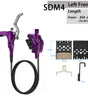 DYISLAND SDM4 Four-Piston Mountain Bike Hydraulic Disc Brake Set – 【2026 NEW】