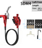 DYISLAND SDM4 Four-Piston Mountain Bike Hydraulic Disc Brake Set – 【2026 NEW】