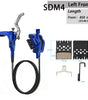 DYISLAND SDM4 Four-Piston Mountain Bike Hydraulic Disc Brake Set – 【2026 NEW】