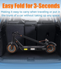 TWOFISH V1 MAX Electric Scooter for Commuting – 400W Motor, 28km/h Speed, 20km Range, Lightweight Design (EU)