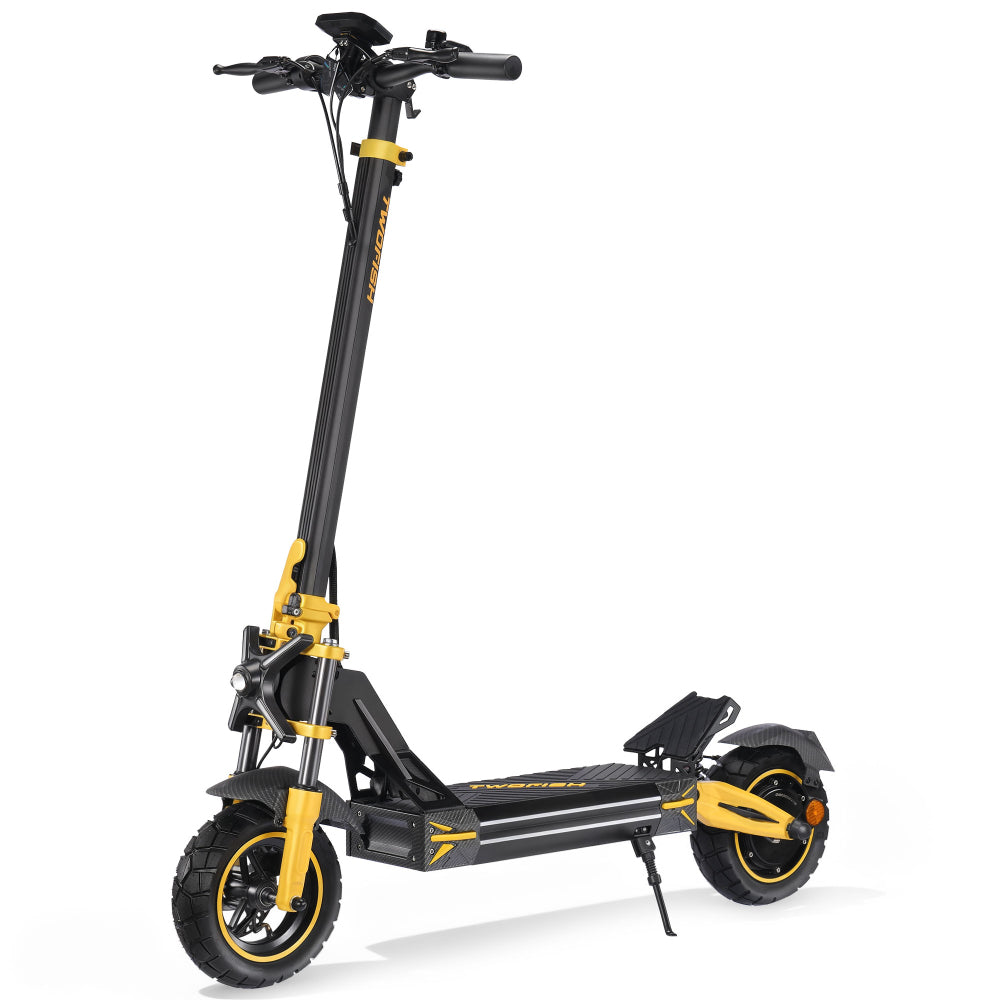 TWOFISH V2 MAX Electric Scooter – 800W Motor, 25km/h Limited Speed, 50km Range, NFC Unlock, Dual Suspension & Disc Brakes (EU)