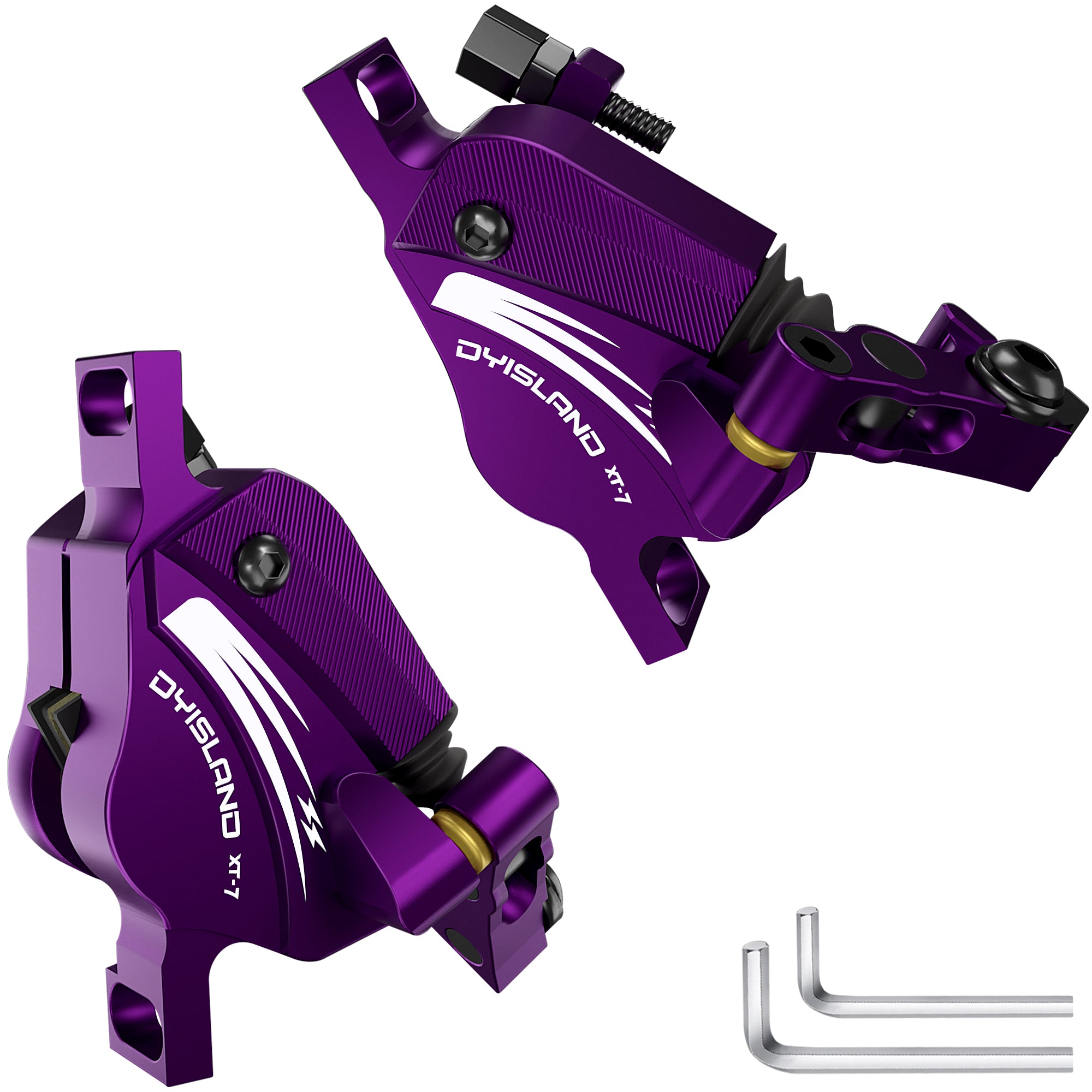 Pinzas de freno de disco hidráulicas DYISLAND XT-7 
