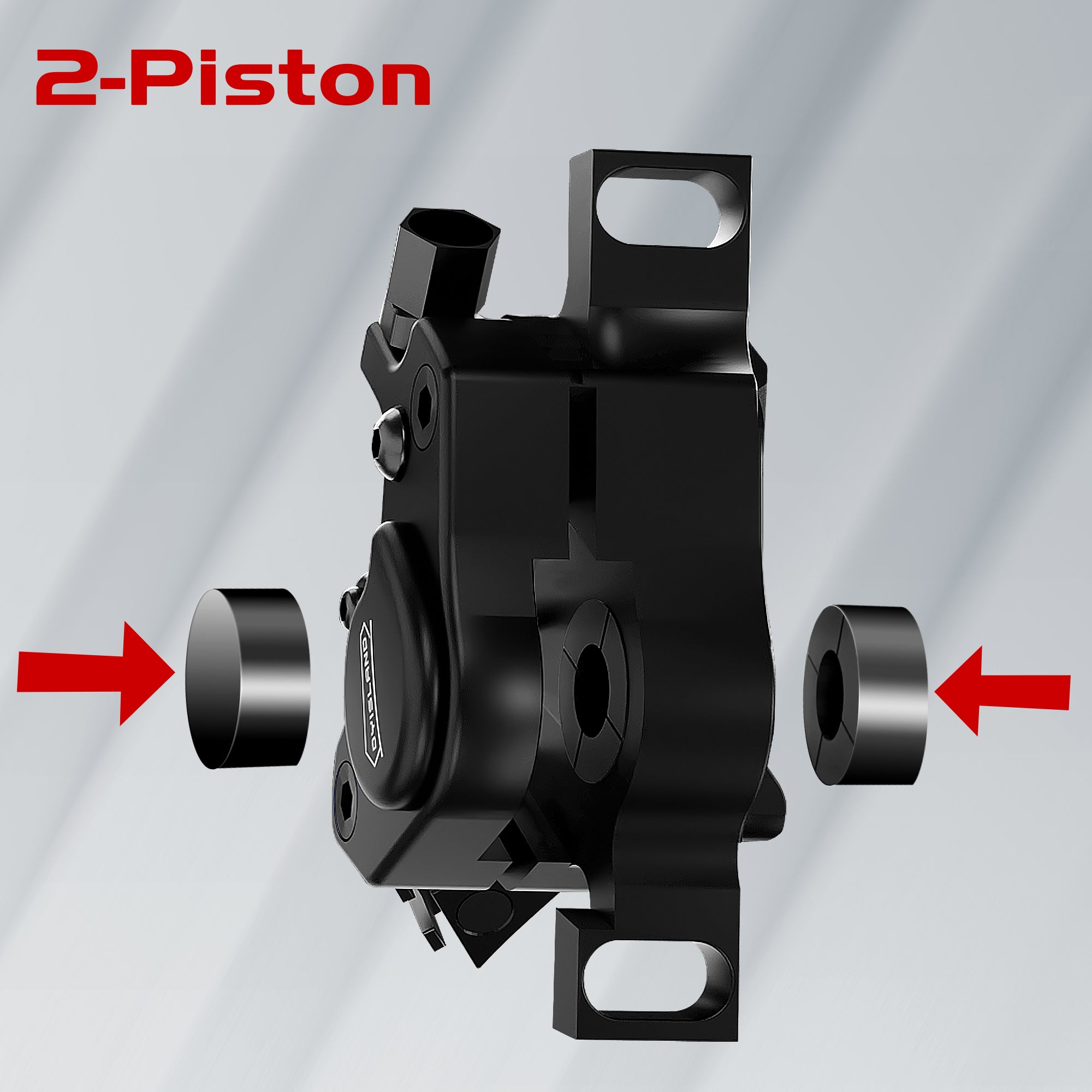 DYISLAND XT-7 Hydraulic Disc Brakes Calipers,Line Pulling/Cable
