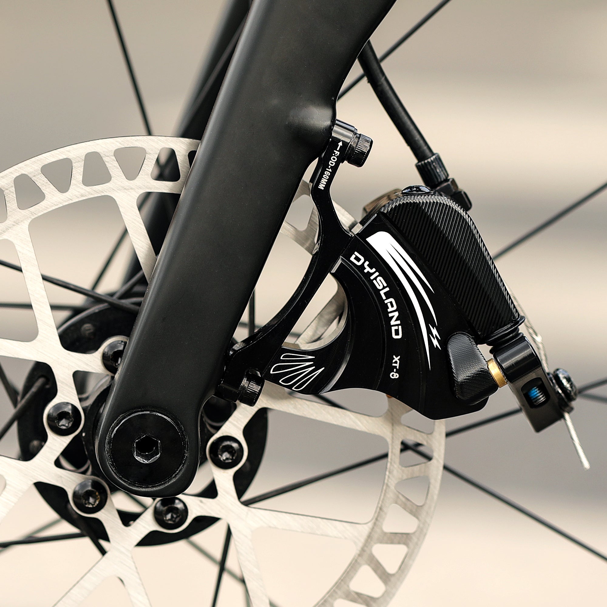 DYISLAND XT-8 Cable Actuated Road Bicycle Hydraulic Disc Brakes