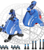 DYISLAND XT-8 Seilzugbetätigtes Hydraulisches Scheibenbremsen-Kit für Rennräder 