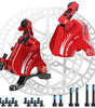 DYISLAND XT-8 Seilzugbetätigtes Hydraulisches Scheibenbremsen-Kit für Rennräder 