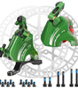DYISLAND XT-8 Seilzugbetätigtes Hydraulisches Scheibenbremsen-Kit für Rennräder 