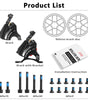 DYISLAND XT-8 Seilzugbetätigtes Hydraulisches Scheibenbremsen-Kit für Rennräder 