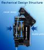 DYISLAND XT-8 Seilzugbetätigtes Hydraulisches Scheibenbremsen-Kit für Rennräder 