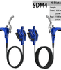 DYISLAND SDM4 Four-Piston Mountain Bike Hydraulic Disc Brake Set – 【2026 NEW】