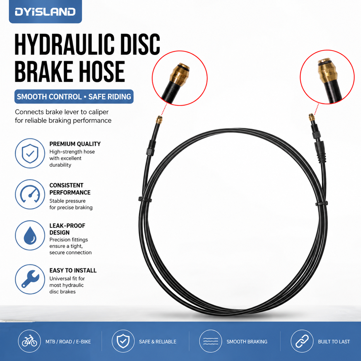 DYISLAND Brake Hose