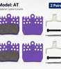 DYISLAND AT Sintered Metal Brake Pads 2 Pairs — Custom-Designed for ATE4 4-Piston E-Bike Brakes