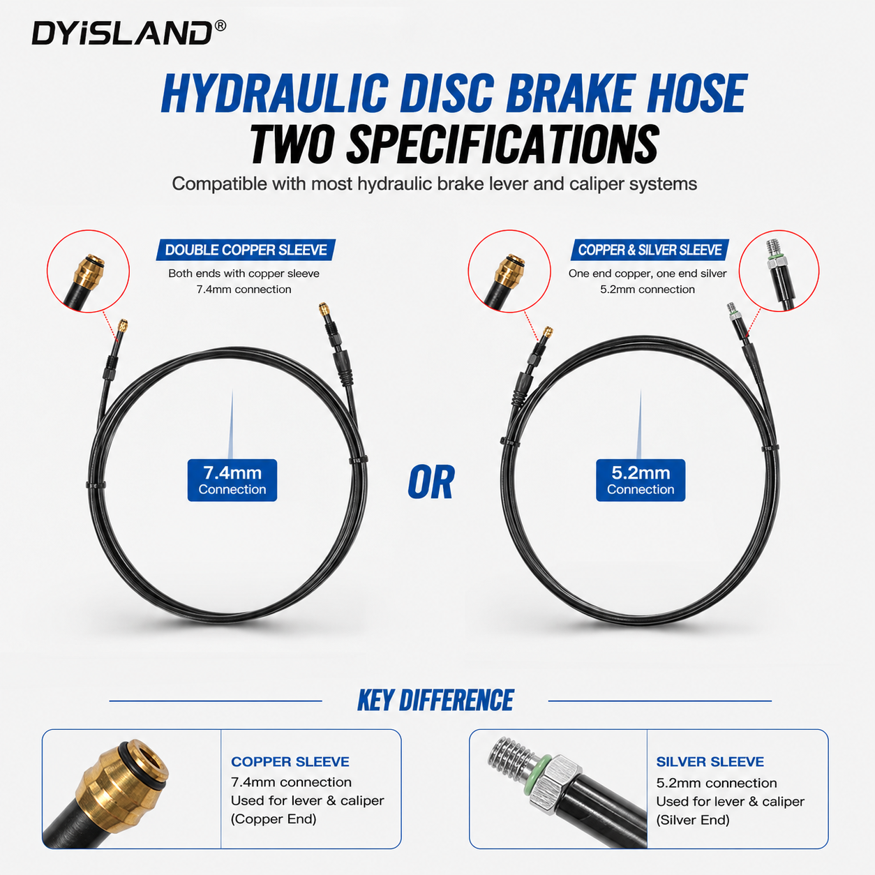 DYISLAND Brake Hose